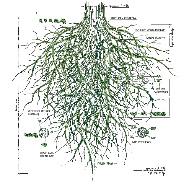 PlantiPower Root Technology Sketch